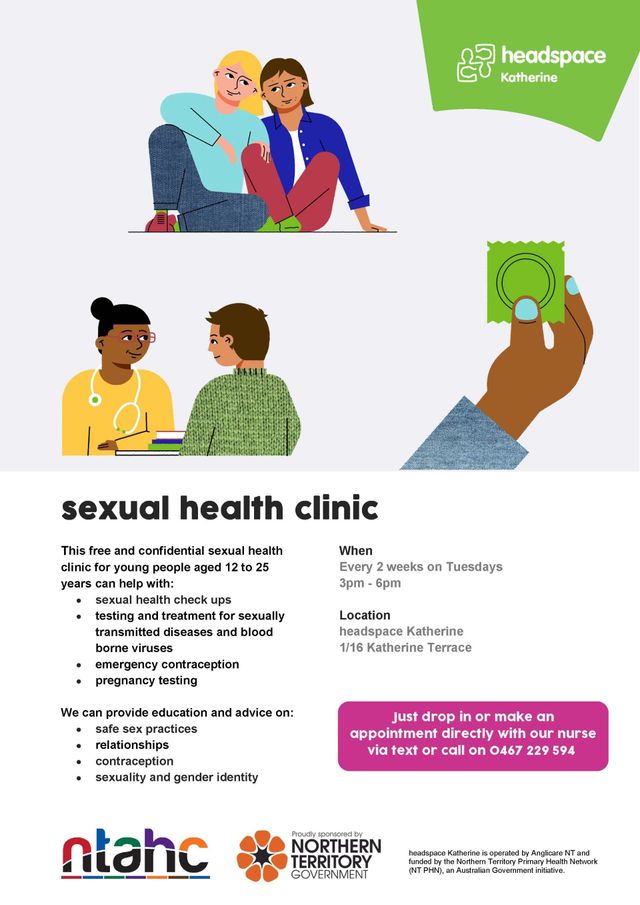 Clinics NTAHC Northern Territory AIDS and Hepatitis Council